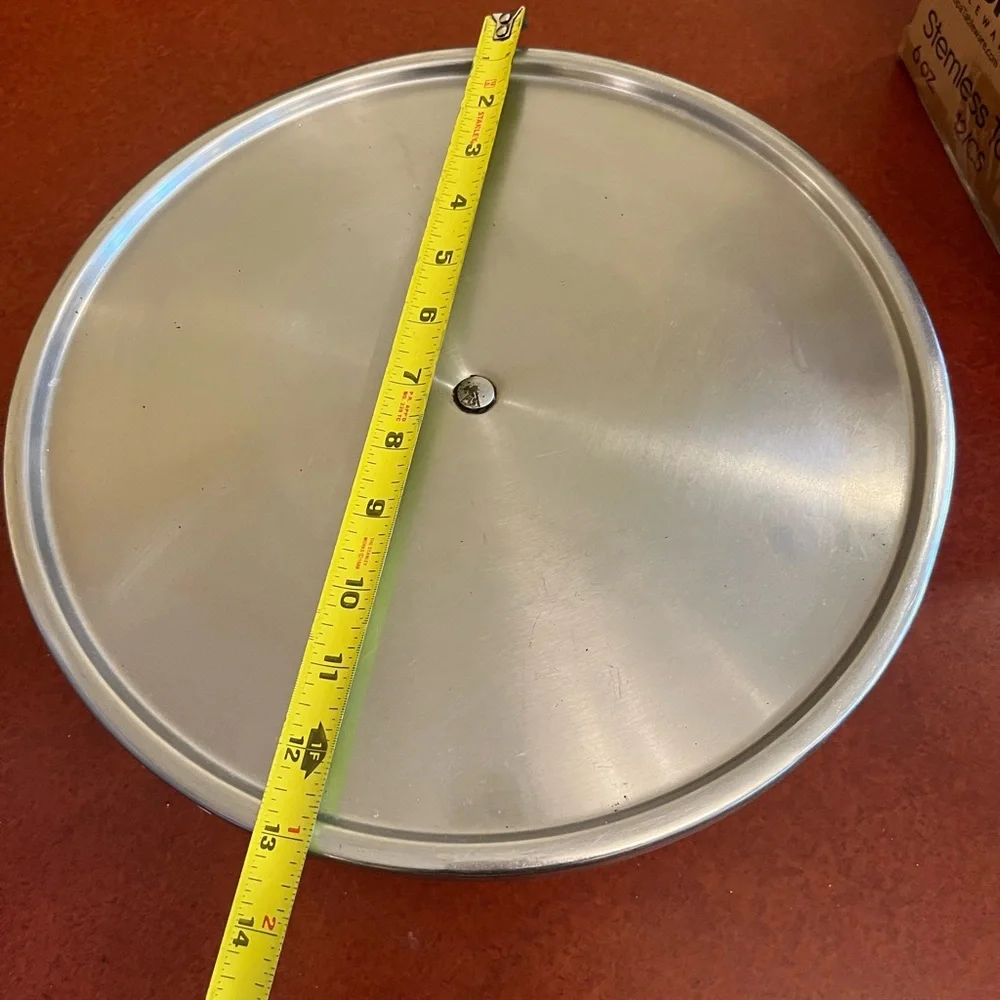 Stainless Steel 13” cake stand - Picture 3 of 5